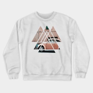 Scared Geometry Triangles Crewneck Sweatshirt